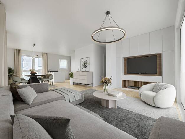 Penthouse zur Miete - Erstbezug 1.945 € 4,5 Zimmer 117,5 m² 2. Geschoss frei ab 15.11.2026 Heppenheim Heppenheim 64646