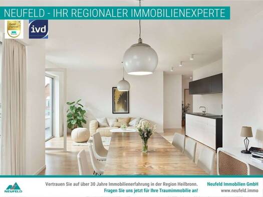 Wohnung zum Kauf - Erstbezug 239.900 € 1 Zimmer 39 m² Kochendorf Bad Friedrichshall 74177