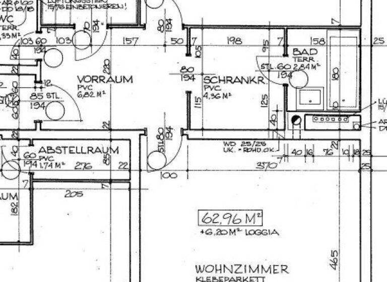 Wohnung zur Miete 303 € 2 Zimmer 63 m² frei ab 01.03.2026 Bergstraße 20 Bruck an der Mur 8600