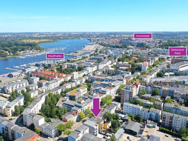 Gewerbeobjekt zum Kauf als Kapitalanlage geeignet 1.499.000 € 456,7 m² 456 m² Grundstück Kröpeliner Tor-Vorstadt Rostock 18057