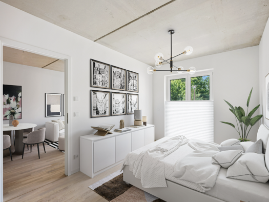 Terrassenwohnung zur Miete - Erstbezug 995 € 2 Zimmer 43,2 m² EG Hartriegelstraße 130D Niederschöneweide Berlin 12439