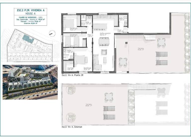 Penthouse zum Kauf - Erstbezug provisionsfrei 297.000 € 2 Zimmer 74 m² Aguilas