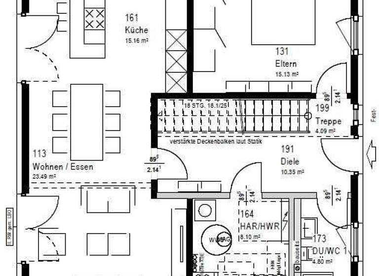 Einfamilienhaus zum Kauf - Erstbezug provisionsfrei 487.000 € 5 Zimmer 137 m² 465 m² Grundstück Lanstrop Dortmund 44329