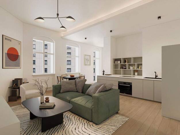 Wohnung zur Miete Wohnen auf Zeit 2.190 € 2 Zimmer 52 m² frei ab 01.06.2026 Prenzlauer Berg Berlin 10405