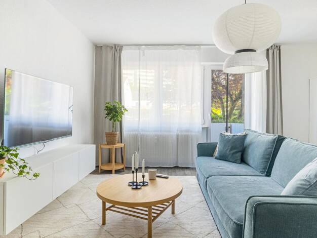 Wohnung zur Miete 900 € 1,5 Zimmer 54 m² EG frei ab sofort Görlitzer Straße 2 Hochheim Hochheim 65239