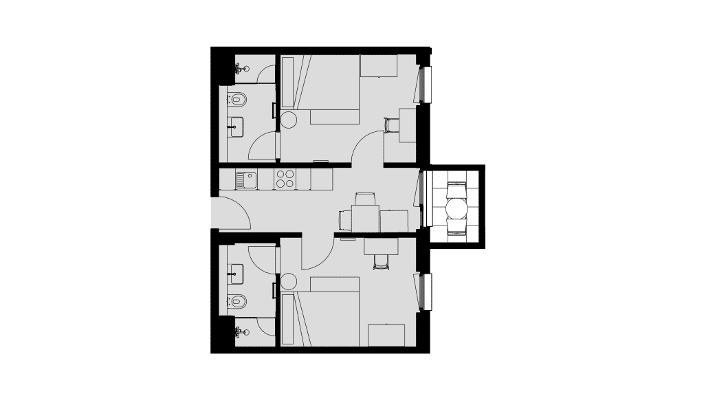 Wohnung zur Miete Wohnen auf Zeit 630 € 2 Zimmer 15,5 m²<br/>Wohnfläche 09.01.2025<br/>Verfügbarkeit Berliner Straße 22 Zentrum - Nord Leipzig 4105