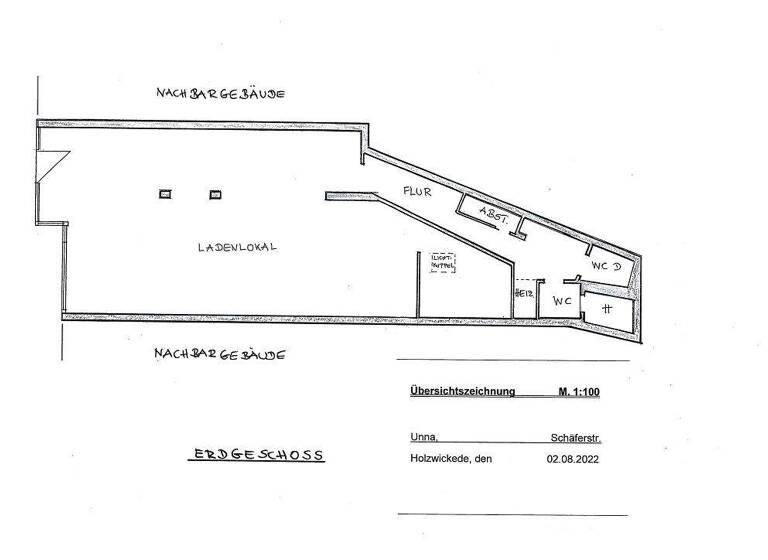 Bürofläche zur Miete provisionsfrei 1.200 € Unna 59423