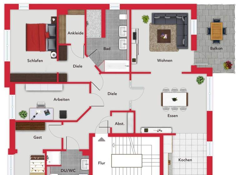 Wohnung zum Kauf 795.000 € 4 Zimmer 138 m² Innenstadt Oldenburg 26122