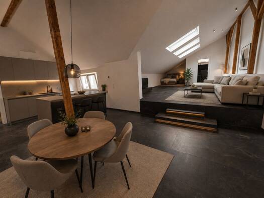 Loft zur Miete - Erstbezug 1.150 € 2 Zimmer 80 m² 3 Geschosse frei ab sofort Trier-Nord Trier 54292