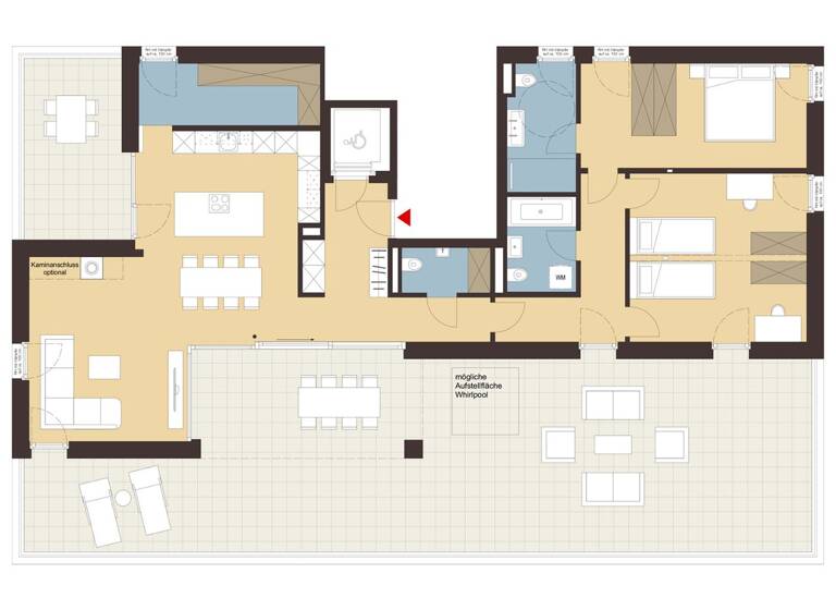 Penthouse zum Kauf - Erstbezug 1.323.000 € 4 Zimmer 126 m² Nachbauerstraße 7 Dornbirn 6850