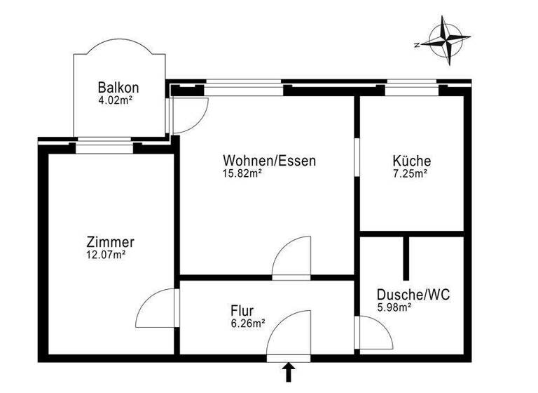 Wohnung zum Kauf 260.000 € 2 Zimmer 48,4 m² Hohwacht 24321