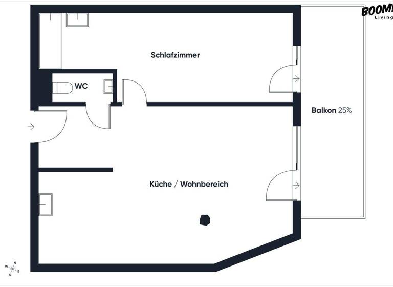 Terrassenwohnung zum Kauf 649.000 € 66,1 m² Wien 1090