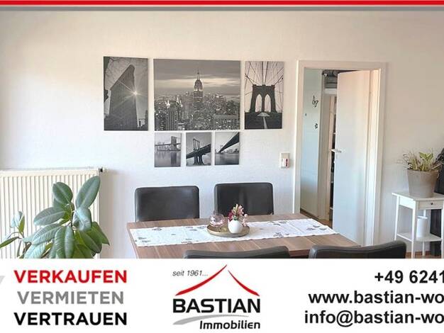 Wohnung zur Miete 770 € 3 Zimmer 78 m² 3. Geschoss frei ab 01.01.2027 Innenstadt Worms 67547