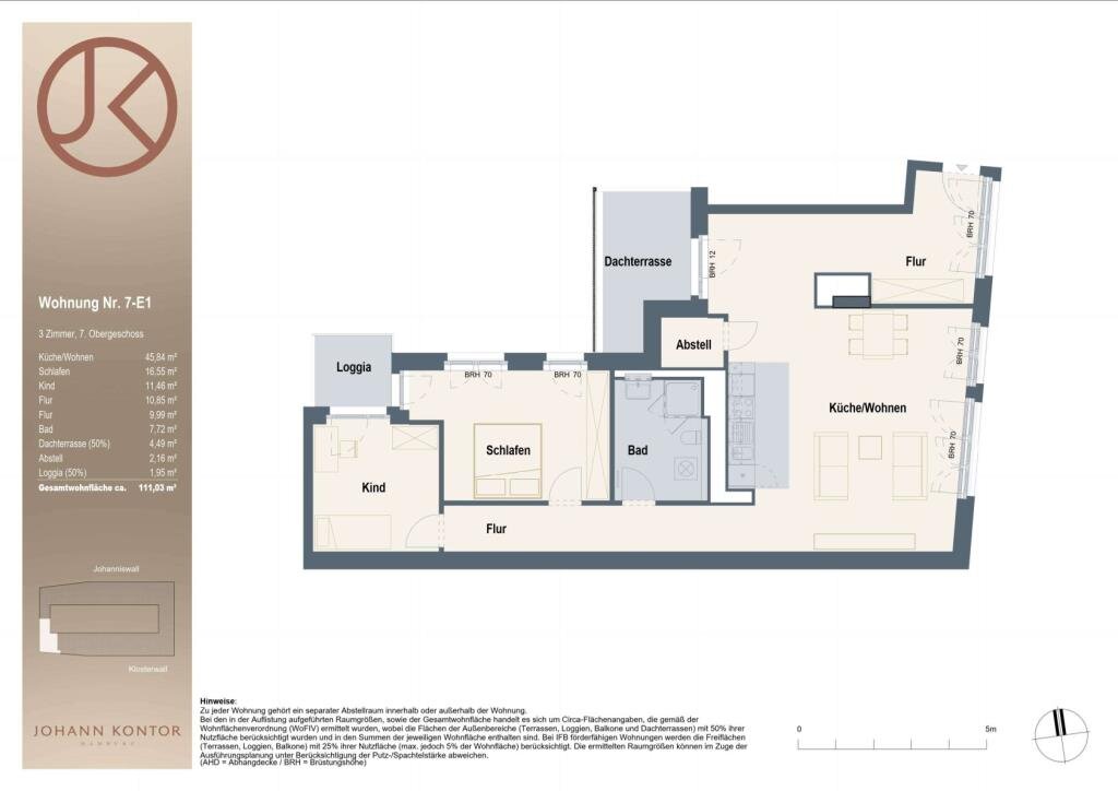 Wohnung zur Miete 2.746 € 3 Zimmer 111,7 m²<br/>Wohnfläche Hamburg - Altstadt Hamburg 20095