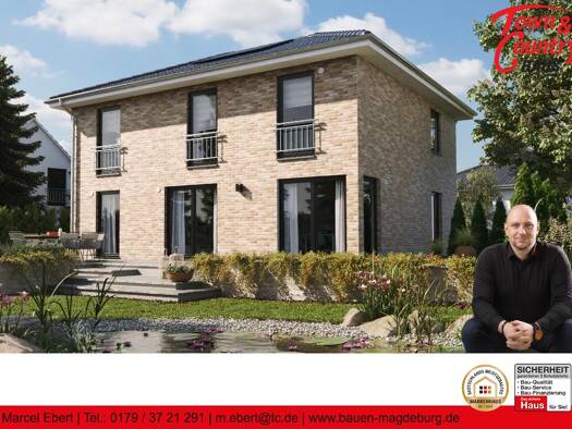 Villa zum Kauf - Erstbezug 277.050 € 5 Zimmer 150,8 m² 619 m² Grundstück Lemsdorf Magdeburg 39118