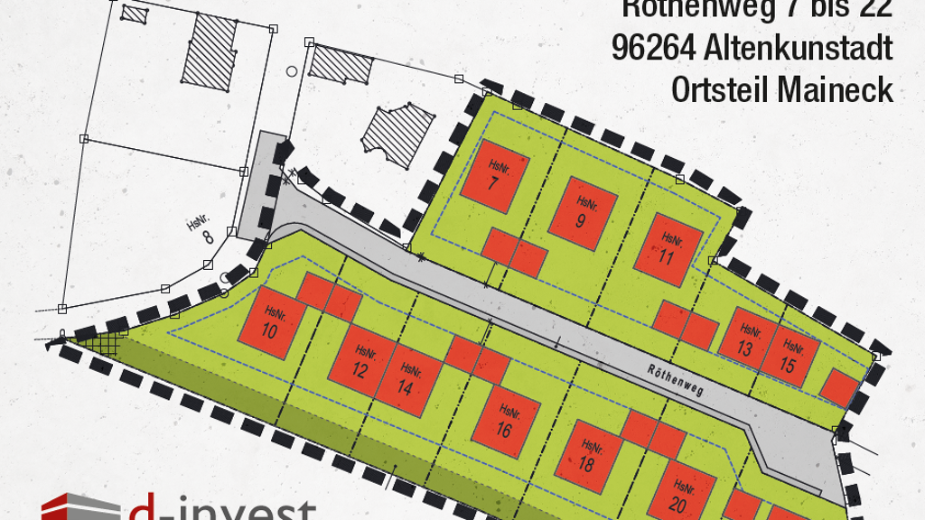 Grundstück zum Kauf provisionsfrei 57.600 € 576 m² Grundstück Röthenweg 12 Maineck Altenkunstadt 96264