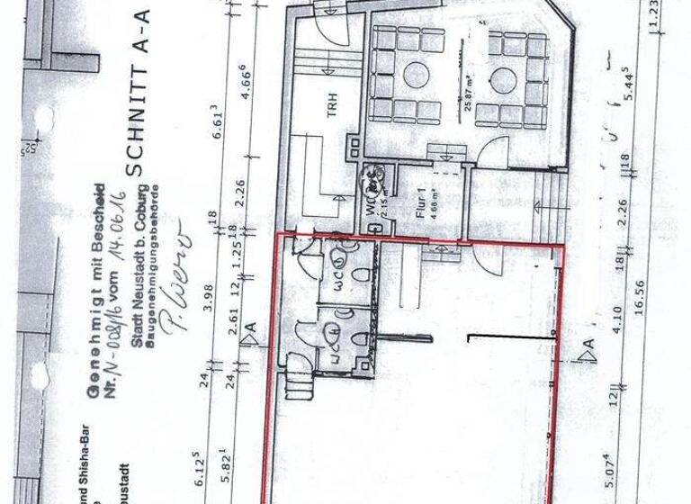 Bürofläche zur Miete 500 € 70 m² Bürofläche Neustadt Neustadt bei Coburg 96465
