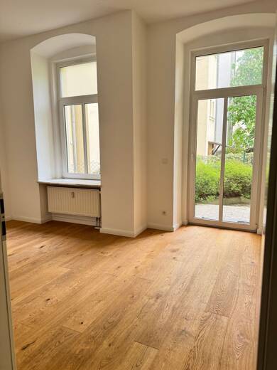 Wohnung zur Miete 358 € 2 Zimmer 55 m² EG Herderstraße 17 Haselbrunn Plauen 08525