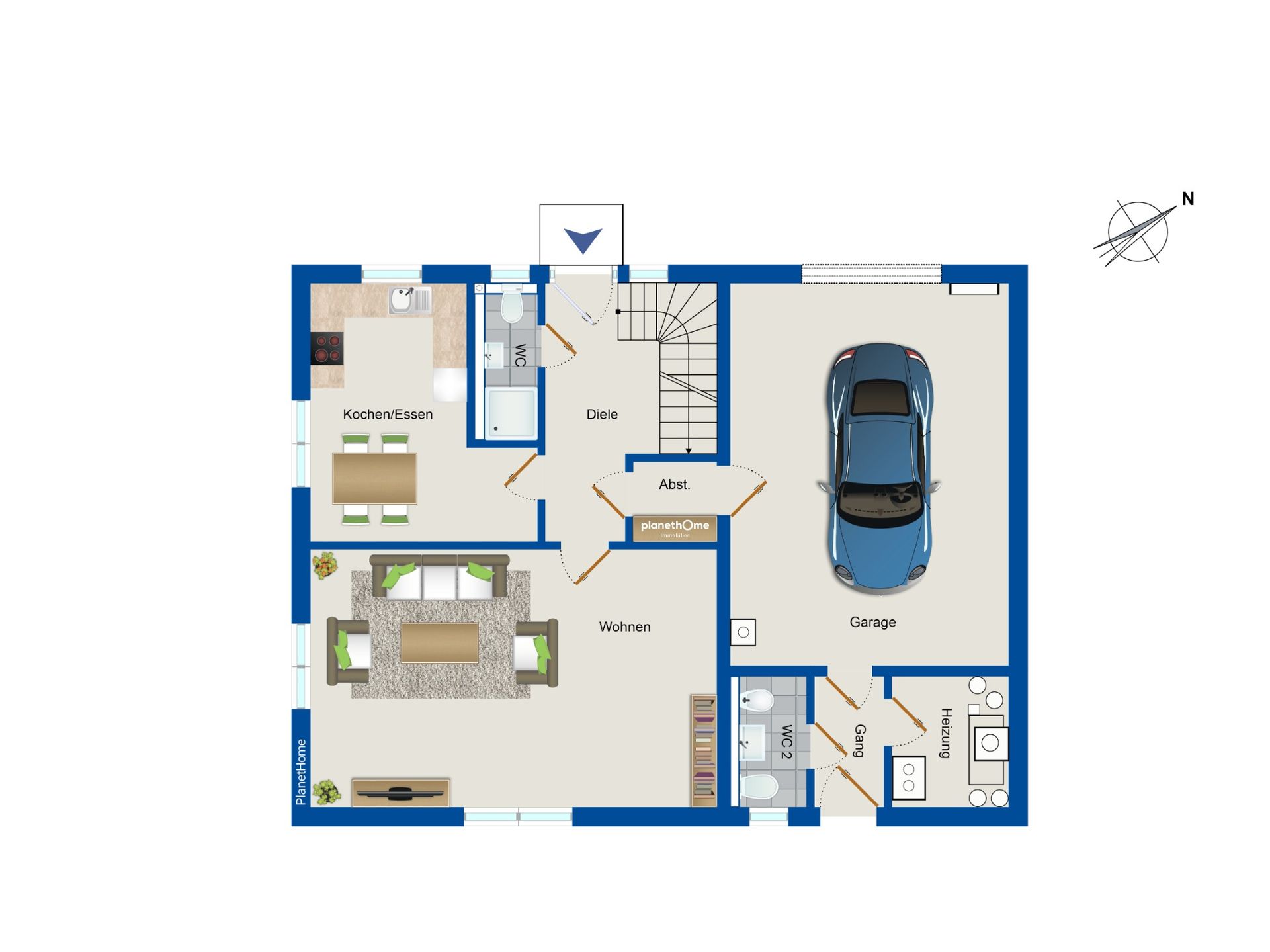 Einfamilienhaus zum Kauf 349.311 € 6 Zimmer 163 m²<br/>Wohnfläche 776 m²<br/>Grundstück Brome Brome 38465