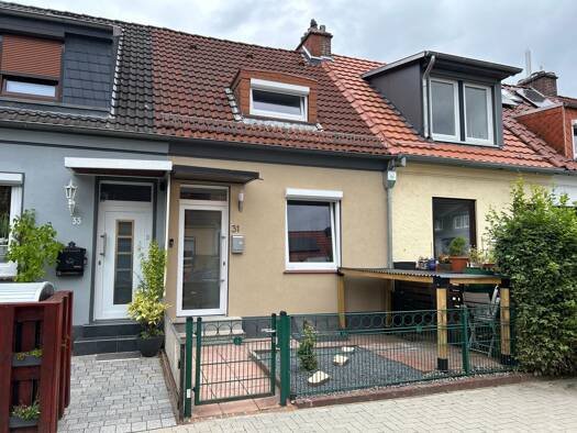 Reihenhaus zur Miete 1.045 € 3 Zimmer 54 m² 85 m² Grundstück frei ab sofort Hulsberg Ost 28205