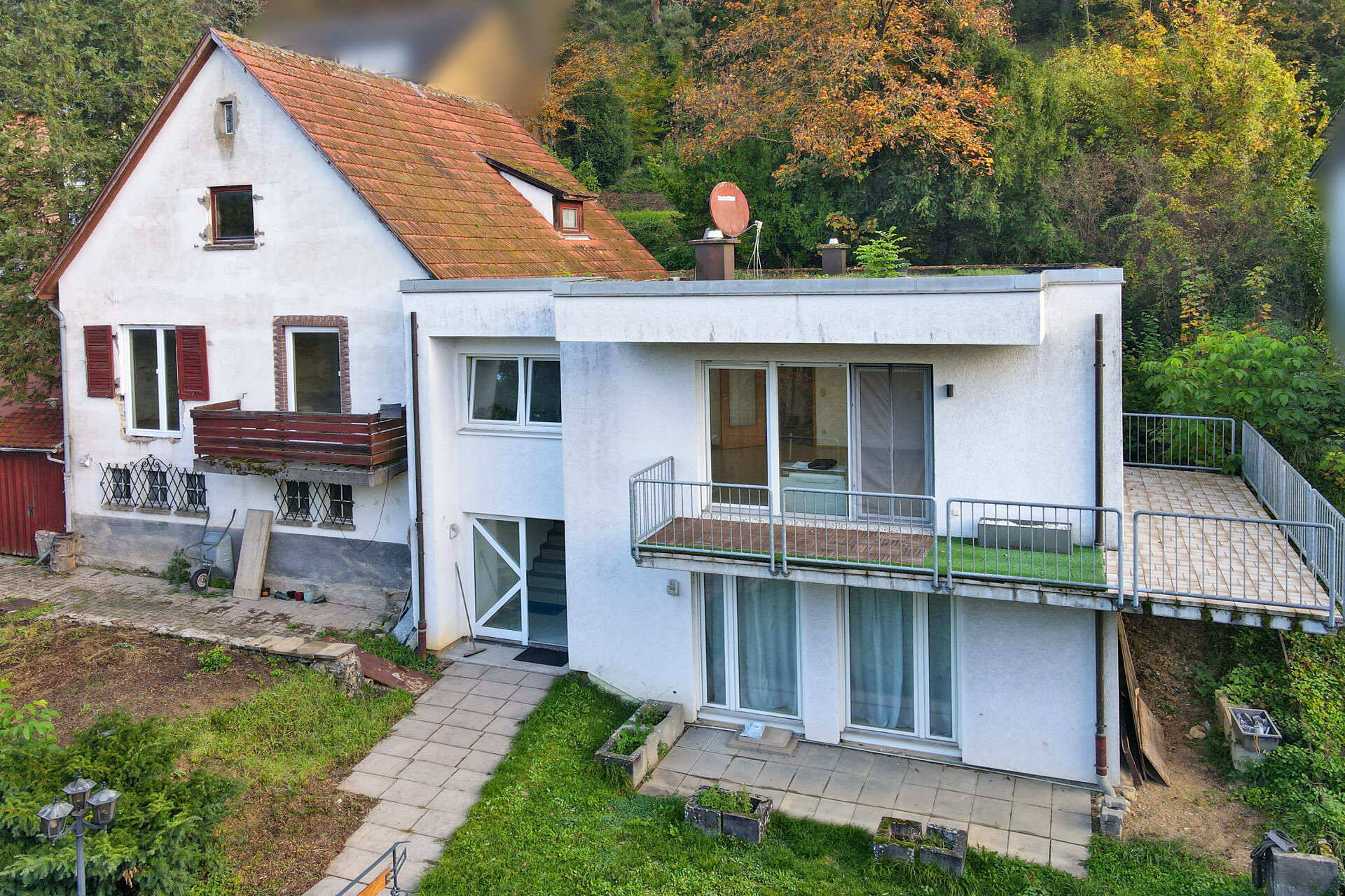 Mehrfamilienhaus zum Kauf 435.000 € 7 Zimmer 189 m²<br/>Wohnfläche 1.713 m²<br/>Grundstück Hoffenheim Sinsheim / Hoffenheim 74889