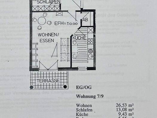 Terrassenwohnung zum Kauf 199.000 € 2 Zimmer 62 m² EG frei ab sofort Rielasingen Rielasingen-Worblingen 78239
