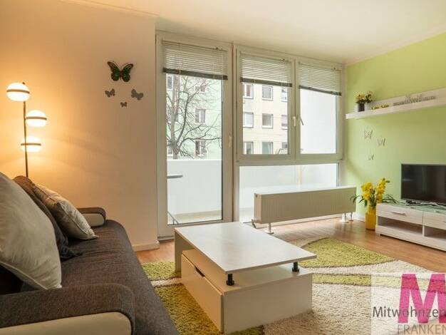 Wohnung zur Miete auf Zeit 1.190 € 2 Zimmer 45 m² frei ab 01.10.2026 Maxfeld Nürnberg 90409