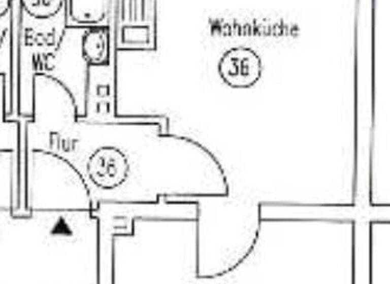 Wohnung zum Kauf provisionsfrei 94.900 € 1,5 Zimmer 35,2 m² 1. Geschoss Hugenkamp 26 Stoppenberg Essen 45141