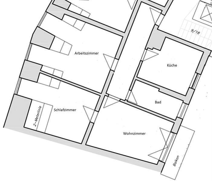 Wohnung zum Kauf provisionsfrei 350.000 € 3 Zimmer 76 m²<br/>Wohnfläche ab sofort<br/>Verfügbarkeit Ledererstraße Graggenau München 80331