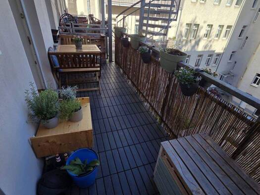 Wohnung zur Miete 678 € 2 Zimmer 69,2 m² 3. Geschoss frei ab 15.10.2026 Brandvorwerkstraße 55 Südvorstadt Leipzig 04275