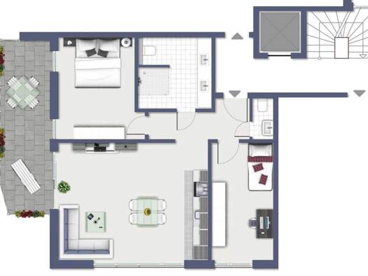 Wohnung zum Kauf - Erstbezug provisionsfrei 499.000 € 3 Zimmer 82 m² 1. Geschoss Schlebusch Leverkusen 51375
