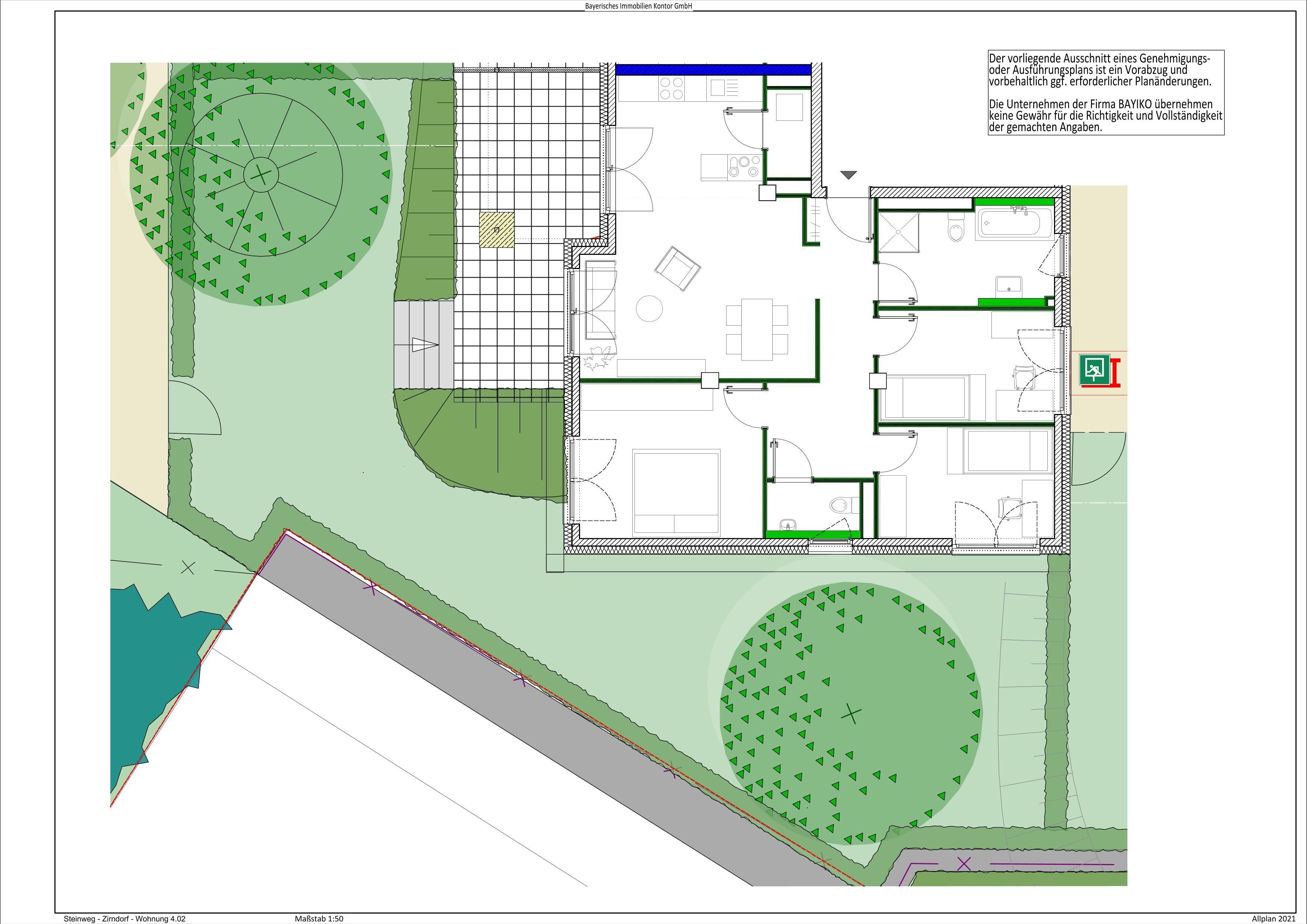 Wohnung zum Kauf 520.534 € 4 Zimmer 99,6 m²<br/>Wohnfläche EG<br/>Geschoss 01.04.2025<br/>Verfügbarkeit Steinweg 19 Zirndorf Zirndorf 90513