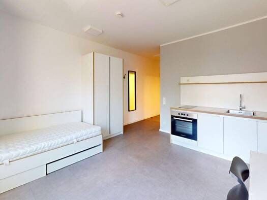 Wohnung zur Miete 480 € 1 Zimmer 24,1 m² 3. Geschoss frei ab 01.02.2026 Dotzheimer Straße 152 Wiesbaden 65197