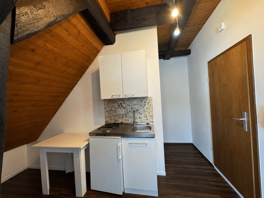 Penthouse zur Miete 790 € 1,5 Zimmer 32 m² Geschoss 2/3 frei ab sofort Pfarrstraße 3 Innenstadt Erlangen 91054