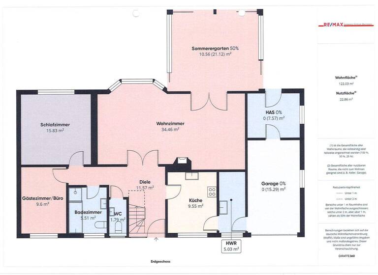 Bungalow zum Kauf 4 Zimmer 126 m² 1.114 m² Grundstück Siedlung Niederlangen 49779