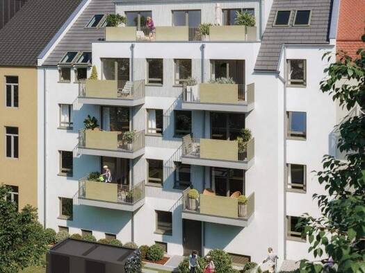 Wohnung zum Kauf - Neubau 654.500 € 3 Zimmer 95,6 m² 2. Geschoss Laubegast Dresden 01279