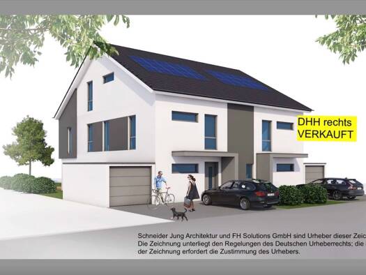 Doppelhaushälfte zum Kauf provisionsfrei 720.000 € 7 Zimmer 150 m² 295 m² Grundstück Kesselbach Hünstetten 65510