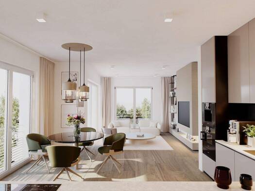 Wohnung zum Kauf - Neubau provisionsfrei 307.800 € 2 Zimmer 54,2 m² 1. Geschoss frei ab 30.11.2028 Schwäbisch Hall 74523