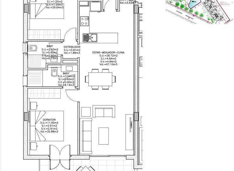 Wohnung zum Kauf - Erstbezug 405.000 € 3 Zimmer 75,9 m² 4. Geschoss Sa Coma 07560