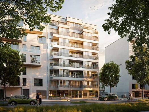 Wohnung zum Kauf - Neubau 639.000 € 1 Zimmer 33,5 m² 7. Geschoss Boyenstraße 38 Mitte Berlin 10115