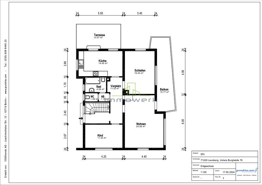 Einfamilienhaus zum Kauf 890.000 € 9 Zimmer 174 m²<br/>Wohnfläche 1.262 m²<br/>Grundstück Untere Burghalde 76 Kernstadt Leonberg 71229