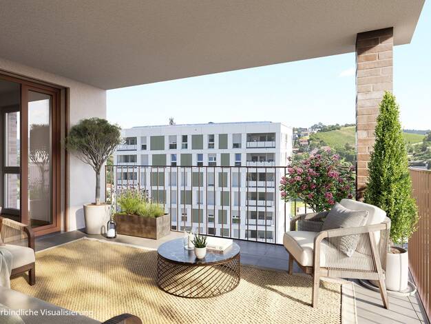Wohnung zum Kauf - Neubau 750.000 € 4 Zimmer 121,1 m² 6. Geschoss Douglasienweg 2 Schelmenholz Winnenden 71364