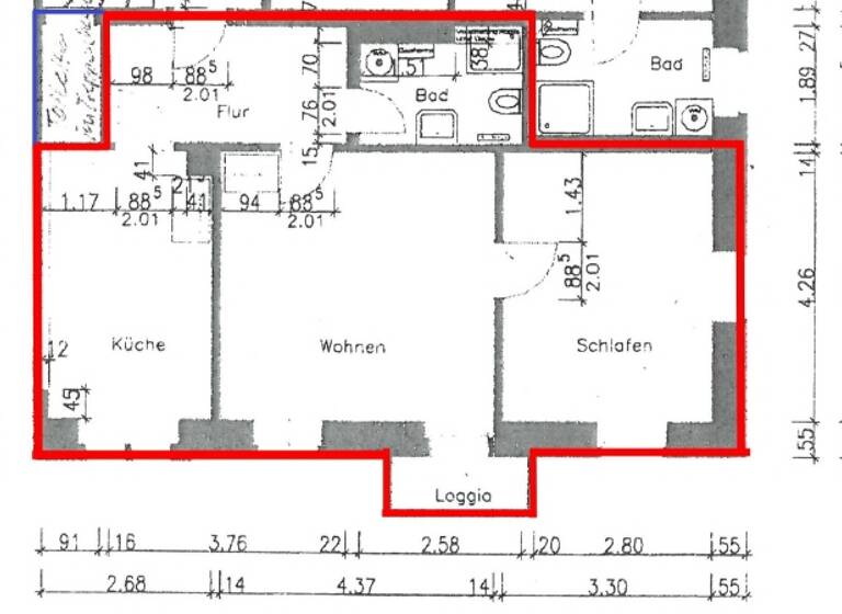 Wohnung zur Miete 350 € 2 Zimmer 57 m²<br/>Wohnfläche 1.<br/>Geschoss Königstein Königstein 01824