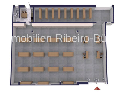 Lagerhalle zur Miete 2.350 € 319,5 m² Lagerfläche Amern Schwalmtal 41366