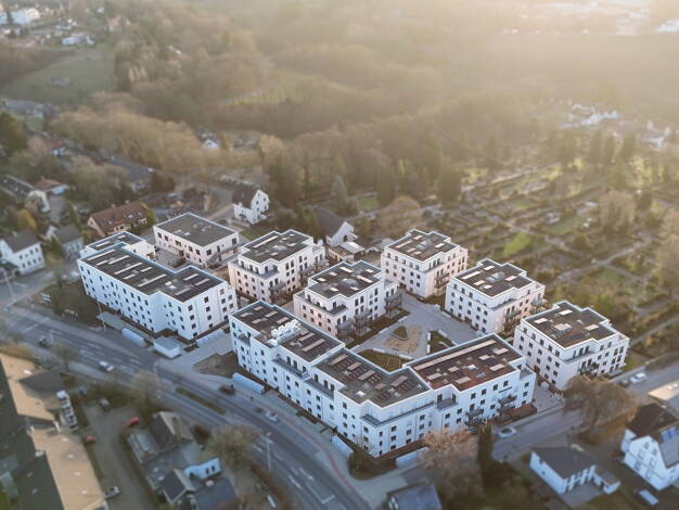 Penthouse zur Miete - Erstbezug 980 € 2 Zimmer 84,5 m² 3. Geschoss Rembrandtstr. 32 Wald Solingen 42719