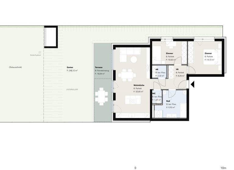Wohnung zum Kauf - Erstbezug 599.000 € 3 Zimmer 79,5 m² EG frei ab sofort Mödling 2340