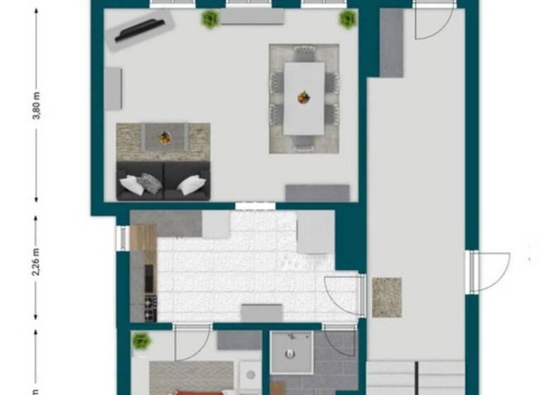 Wohnung zur Miete 267 € 2 Zimmer 40 m² EG Henfsackstr. 29 Biere Bördeland 39221