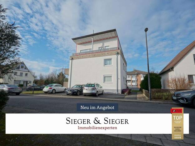 Wohnung zur Miete 698 € 2 Zimmer 60 m² 3. Geschoss Spich Troisdorf / Spich 53842
