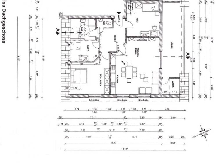 Wohnung zur Miete - Erstbezug 1.400 € 5 Zimmer 142 m² frei ab sofort Bückeburg 31675