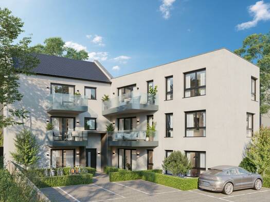Wohnung zum Kauf - Neubau provisionsfrei 354.000 € 2 Zimmer 67 m² Geschoss 1/2 frei ab 01.09.2027 Hanauer Straße 4 Innenstadt Aschaffenburg 63739